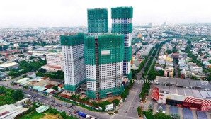 bán tòa nhà mt 1 hầm 4 tầng 158m ngang 10m trung tâm hành chính dĩ an ngay cổng trường học