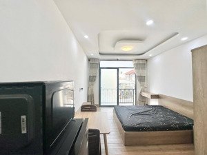 cho thuê chung cư mini 36m2 có ban công, thang máy gần phan đăng lưu, phú nhuận, quận 1 mới 100%