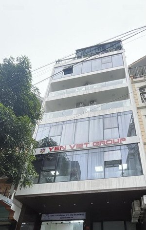 [hiếm] mặt phố hoàng quốc việt - 56m2 - 5 tầng - ô chở thang máy - vỉa hè 6m - kd đỉnh