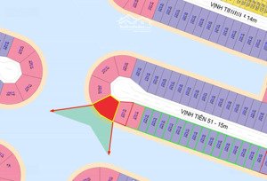 mở bán căn đơn lập rẻ quạt vịnh tiên duy nhất có giá dưới 40 tỷ, kế bên sân golf + gần ga metro