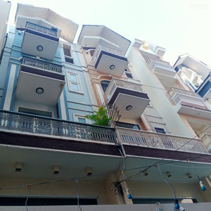 bán nhà hẻm 5m, nở hậu 6,2m tài lộc, gần quang trung, 68m2, 5 tầng btct, giá 7,8 tỷ