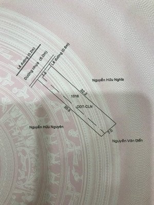 bán đất mặt tiền đường nhựa rộng 8m, cách nguyễn thị minh khai 40m, diện tích 7x32m2, thổ cư 160m