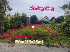 bán gấp lô đất 150m2 giá 950 triệu ngay đường võ văn điều xã phước thạnh , củ chi gần trường học.