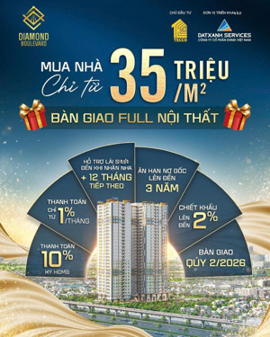 thanh toán 440triệu sở hữu 2pn full nội thất - bank hỗ trợ 70% - quý 2/2026 nhận nhà