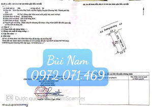 chính chủ cần bán lô đất trục chính xã phú nghĩa - hà nội