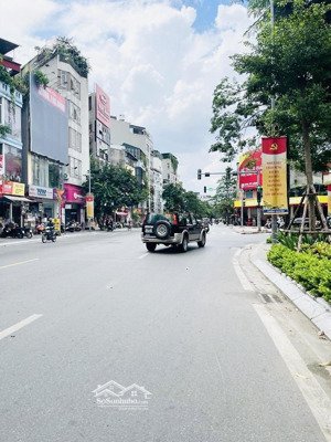 mặt phố thanh nhàn, thang máy, vỉa hè rộng, 132m 5t mặt tiền 9m, giá 48 tỷ