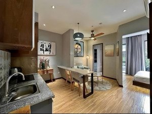 căn hộ scandinavian nghệ thuật 1pn ban công rộng, không gian siêu chill- ngay metro thảo điền