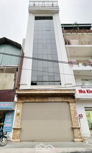 cho thuê tòa nhà 28 trung kính - vũ phạm hàm: 100m2 7 tầng, full kính - thang máy - 50tr/th
