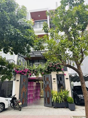 bán nhà 3,5 tầng hồ trung lượng - hoà xuân, 100m2 4pn 4wc nội thất cơ bản