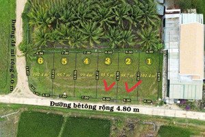 bán nhanh 2 lô đất 95,7m2 & 98,5m2 ninh thọ - nam vân phong, sát đường ven biển đang thi công