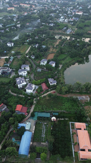 lô góc 628m2, cực hiếm tại đồng trạng, đoài phương, hòa lạc. ô tô tránh. giá chỉ 1x triệu/m2