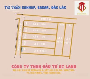 bán đất đắk lắk đã phân sẵn 7 lô 2 mặt tiền