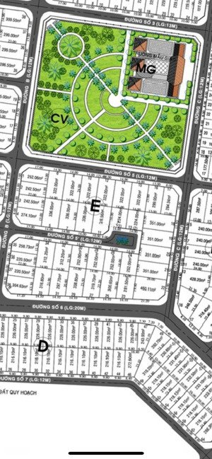 bán nền thủ thiêm villa đường vũ phương đề diện tích 226m2 giá 175tr/m2