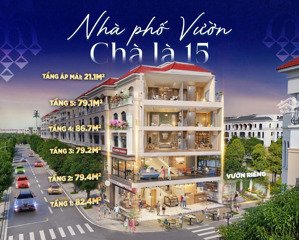 shophouse hai mặt tiền đối diện 25 tòa chung chư mik - đường 20m , vinhomes ocean park2