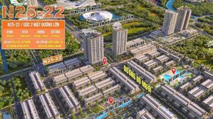 hoàng huy new city căn góc 90m² mặt tiền 12m, xây 5 tầng trục đường 36m siêu đẹp, hiếm