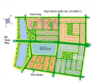 bán lô biệt thự kdc kiến á, dt 10x20 giá 86tr/m2, vị trí đẹp