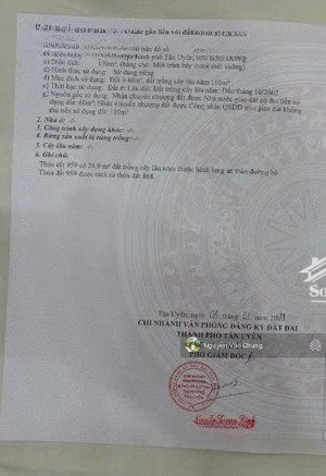 bán đất tại tân hiệp, tân uyên, bình dương, giá chỉ với 1,65 tỷ, diện tích 170 m2