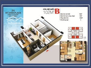 chính chủ cần tiền bán căn hộ 3pn, 2wc tại mỹ đình plaza, 7,9 tỷ, 100m2, giá siêu hời, view đẹp