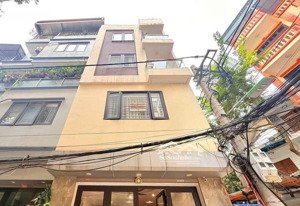 nhà đẹp lô góc ô tô vào nhà 4 tầng + 1 tum ở sướng, kinh doanh tốt