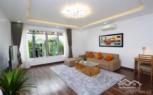 căn hộ dịch vụ 1 ngủ mới 90m2 cho thuê tại phố kim mã, đối diện daewoo, lotte, hồ thủ lệ, cạnh rmit