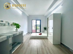 phòng cho thuê ban công_ đầy đủ nội thất_ chu văn an, bình thạnh_ gần q1,q3_ an ninh, sạch sẽ