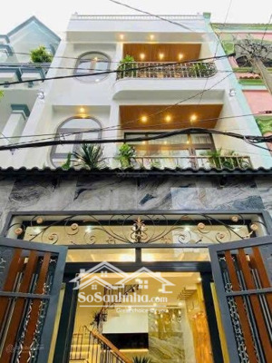 bán nhà 1 trệt 2 lầu xây mới hẻm 1/ phan văn trị, p.11, bình thạnh, 51,2m2; 4pn 4wc,2tỉ550. shr