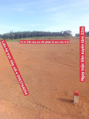 đất xuyên tâm giá cực rẻ ngay mặt tiền xuyên tâm 32m, shr