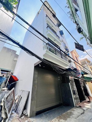 nhà mới - 6 tầng thang máy - mặt ngõ kinh doanh - oto dừng đỗ ngày đêm - 1p đi bộ ra hồ tây