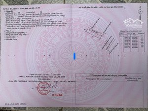 chủ ngộp cần bán gấp lô đất 150m2 chỉ với 1 tỷ 350 mặt tiền dt 702 ngay vin cam ranh khánh hoà .