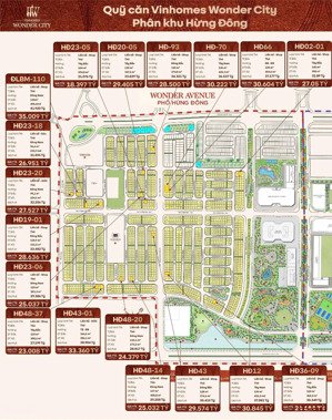 quỹ căn biệt thự, liền kề vinhomes đan phượng cập nhật mới nhất chủ đầu tư tháng 12/2025