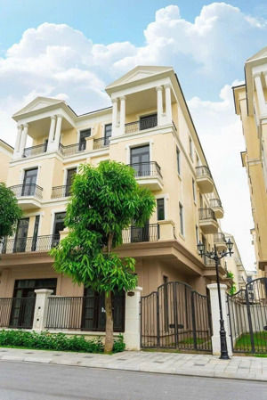 bán gấp biệt thự tứ lập đảo dừa 120m2 giá 18,6 tỷ bao phí, hướng đông nam, có sổ , cạnh công viên