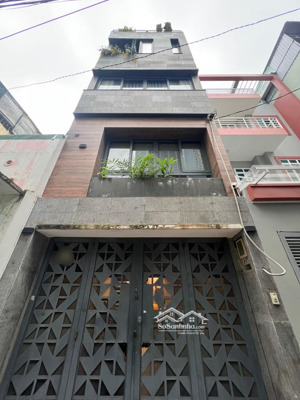 hxh 6m lê văn sỹ nhà 5 tầng có thang máy 5pn còn rất mới chỉ 15.5 tỷ oto vào trong nhà