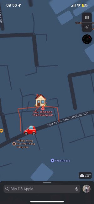 chính chủ bán 120/29 thích quảng đức 2.63 tỷ