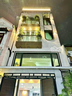 trung tâm gò vấp - 5x12m -hẻm 8m thông - ngay chợ hạnh thông tây - nhà mới full nội thất vào ở ngay