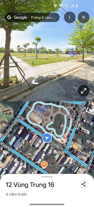 cần bán gấp đường vùng trung 16 khu đô thị phú mỹ an - đối diện công viên lh: lvcc