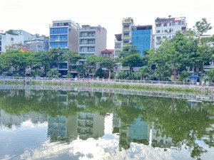 bán toà nhà phố trịnh công sơn view hồ tây 135 tỷ 205m2 xây 8 tầng doanh thu 400tr/tháng