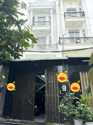 nhà phố 3 tầng bùi văn ngữ, hiệp thành, q12 dt: 4.1m nở hậu 4.6m 14.5m kết cấu: 1 trệt 2lầu