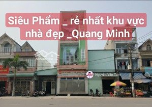 siêu hiếm . bán gấp nhà 3 tầng 1 tum ._quang minh