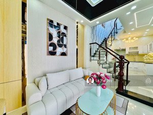 bán nhà phố 2 tầng đẹp gần nhà văn hoá thiếu nhi gò vấp đường lê đức thọ 2 pn full nội thất