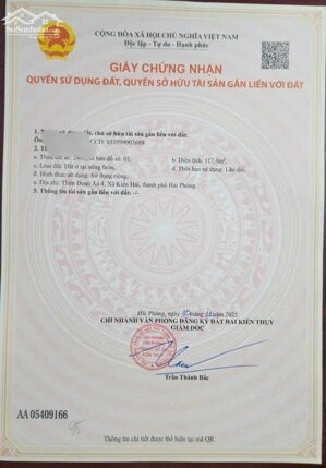 Bán đất Đoàn Xá - Kiến Thụy - Hải Phòng