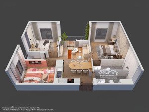 nhà vinhomes hải phòng chỉ 1,2 tỉ full giá, 2pn2vs, bàn giao cơ bản, suất đầu tư siêu rẻ