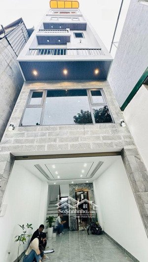 siêu phẩm phố trạm nhà đẹp ngõ thông tứ tung ô tô tránh 7 tầng thang máy full nội thất