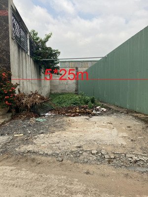 bán đất 128m2(5x25) - hxh sát mặt tiền - gần cầu tân tạo - tl10 - bình tân - chỉ 4.5tỷ