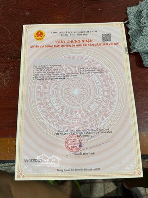 bán đất thổ cư sau lưng ngân hàng argibank 1,6 tỷ, 164 m2, bình khánh, hcm