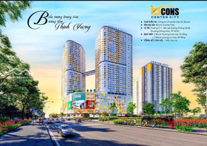 căn hộ bcons center city thống nhất - 2pn, vị trí gần metro số 1 và làng đại học tp. hcm