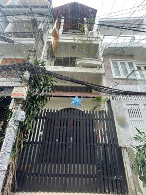 giảm 2 tỷ cần bán nhà hẻm ô tô lê văn sỹ, quận 3 - 5 tầng 58m2 sổ vuông - ô tô để nhà, gần mặt tiền