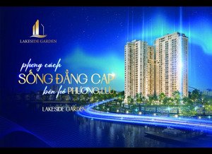 bán căn góc view hồ phương lưu 24ha lakeside garden hải phòng giá tốt nhất chủ đầu tư