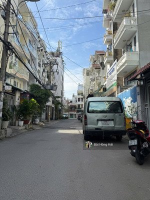 hxh thông 5m một trục phường 5, gần bờ kè vàm thuật - nhà 2 tầng dt 5.6x12 vuông đẹp