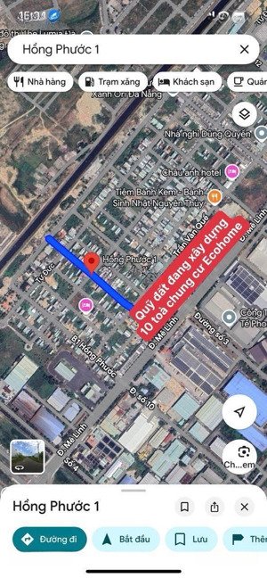 rẻ hơn thị trường 300 triệu - gần khu lakeside bàu tràm, đường hồng phước 1