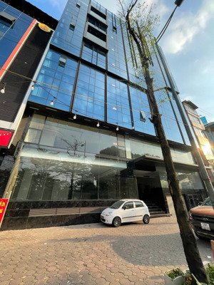 cho thuê nhà mp trần phú: 330m2 x 5 tầng, mt: 15m, có hầm, thang máy, pccc. lh: 